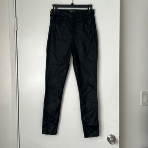 Abercrombie & Fitch Leather Like Super Skinny Jeans